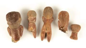 Five Pre-Columbian Figures
