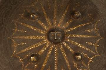 Persian Qajar Helmet and Shield