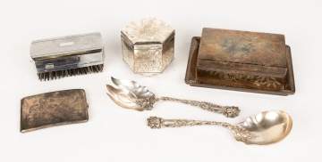 Group of Silver Articles and Sterling Serving Pieces