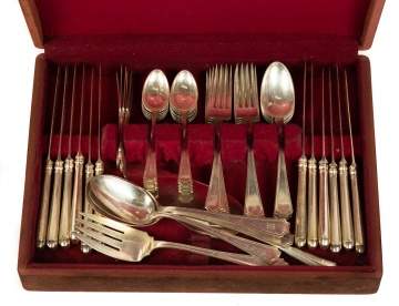 William B. Durqin Co. (Gorham) "Fairfax" Sterling  Silver Flatware