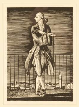 Rockwell Kent (American, 1882-1971) "Casanova"