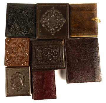 Group of Various Tin Types, etc.