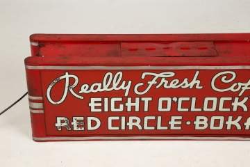 Vintage "Really Fresh Coffee" Light Up Advertising  Sign