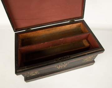 19th Century Diminutive Painted Tool Chest