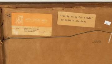 Kenneth Armitage (British, 1916-2002) "Family Going for a Walk"