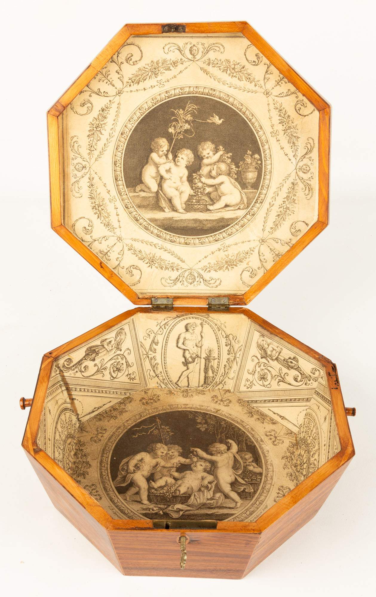 Rosewood Inlaid Sewing Box | Cottone Auctions