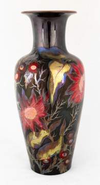 Zsolnay Porcelain Hand Painted Vase