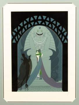Lithograph by Erte