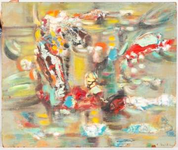 Adomas Galdikas (American/Lithuanian, 1893-1969) Painting