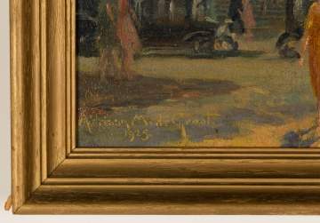 Adriaan Martin De Groot (Dutch/American, 1870-1942) "The Cathedral Church of St. Paul, Boston, MA"