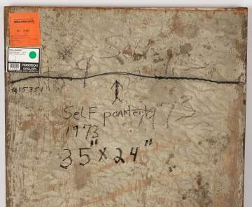 Peter Spinelli (American, b. 1946) "Self portrait"