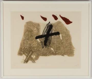 Antoni Tapies (Spanish, 1923 - 2012) Untitled