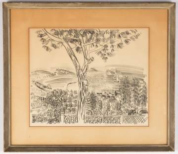 Raoul Dufy (French, 1877-1953) Mediterranean Landscape
