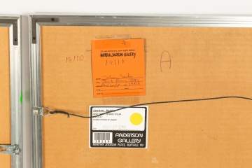 Two Jochen Seidel (German, 1924-1971) Mixed Media