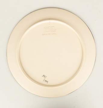 Karel Appel (Dutch, 1921–2006) Ceramic Plate