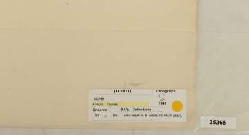 Antoni Tapies (Spanish, 1923- 2012) Untitled (43/50)