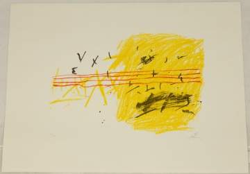 Antoni Tapies (Spanish, 1923- 2012) Untitled 14/150