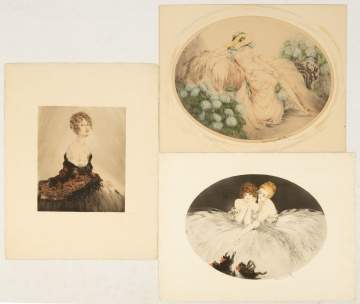 Group of Louis Icart Engravings
