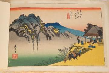 Hiroshiges 53 Stations Of The Takaido Road 