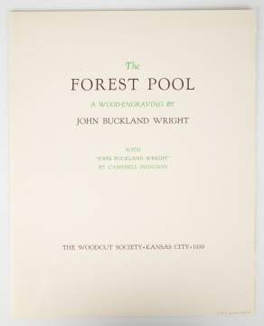 (2) John Buckland Wright (English (b. New Zealand,  1897-1954) The Forest Pool