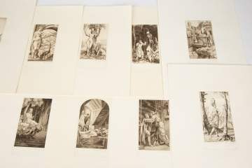(13) Stephen Gooden (British, 1892-1955) Etchings