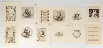 Group of Stephen Gooden (British, 1892-1955)  Etchings