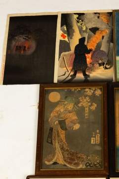 Group of Japanese Woodblock Prints