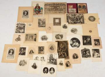 Group of Old Masters Style Etchings & Engravings