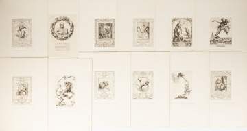 (12) Stephen Gooden (British, 1892-1955) Etchings