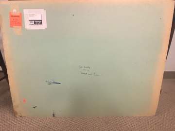 John Hultberg (American, 1922 - 2005) "Sunset and Ruin"