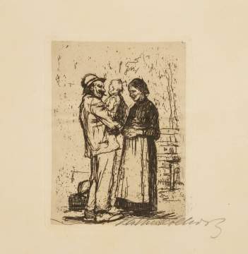 Käthe Schmidt Kollwitz (German, 1867-1945) Etching