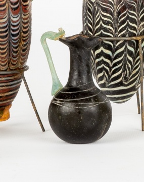 Roman or Byzantine Glass Amphora