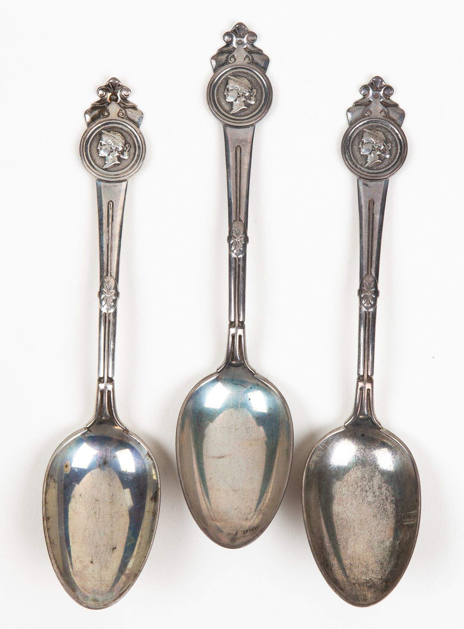 (3) President Ulysses S. Grant, Spoons Cottone Auctions