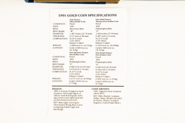 US American Eagle Gold Bullion Coins Proof Set