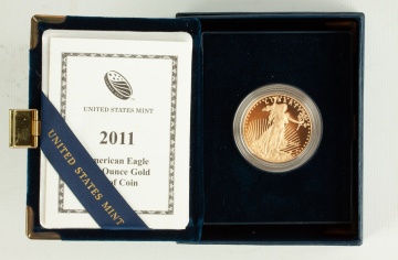 US American Eagle 2011 One Ounce Proof Gold Coin