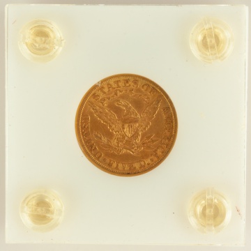 $5 1881 Gold Coin