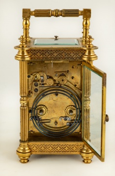 French Brass Carriage Clock