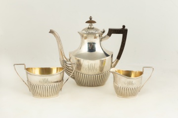 Two Gorham Sterling Silver Three Piece Tea Sets