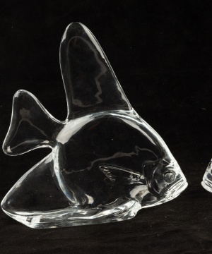 Pair of Steuben Fish