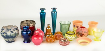 Group of Various Art Glass Items