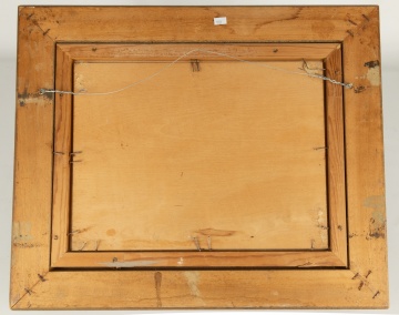 R. Jacobi (20th Century) Skating Winter Scene