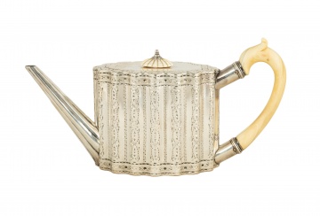 A George III Sterling Silver Teapot