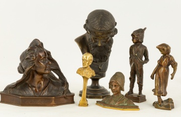 Group of Various Cabinet Bronzes