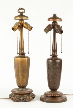 Two Handel Lamp Bases