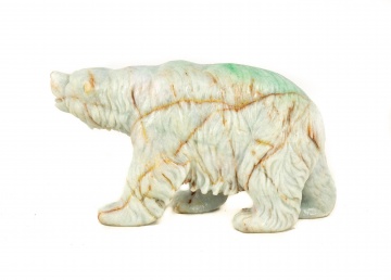Carved Jade Polar Bear