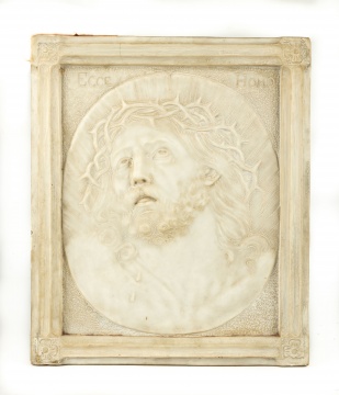 Alabaster Relief of Christ