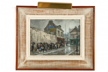 Roger Broders (French, 1883-1953) Paris Street Scene