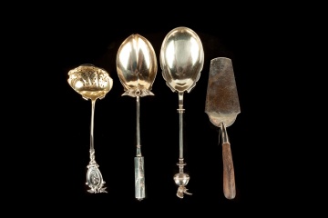 (4) Sterling Silver Serving Pieces