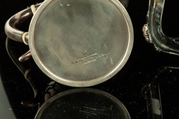 Tiffany & Co Silver Plate Pot & Toast Rack