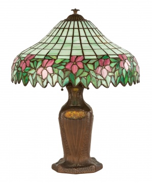 Unique Leaded Glass Table Lamp